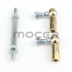 ATV 카트 수정 1 쌍 90mm/110mm M8 스티어링 타이로드 키트 볼 조인트 2 스트로크 전기 미니 키즈 먼지 자전거 스쿠터