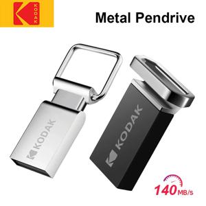 KODAK 미니 USB 플래시 드라이브, USB 3.2 펜드라이브, 고속 140 MB/s, 16GB, 32GB, 64GB, 128GB, K112, USB2.0, 차량용 PC용 휴대용 메모리
