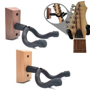 어쿠스틱 기타 우쿨렐레 바이올린용 벽 마운트 기타 행어 후크, 미끄럼 방지 거치대 스탠드, 베이스 기타 악기 액세서리