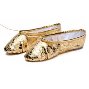 부드러운 밑창 PU 가죽 댄스 신발, 어린이 캔버스 고양이 클로 슈즈, 여성 요가 골드 실버 댄스 슈즈, 발레 댄스 슈즈, 도매