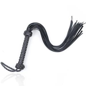 정품 가죽 술 말 채찍, 승마 크롭 플로거, 승마 스팽킹 채찍, 69cm