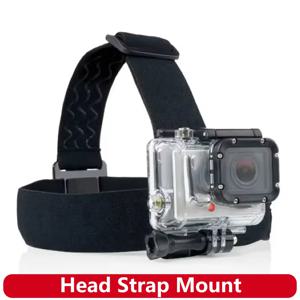 고프로 히어로 13 12 11 10 9 8 7 6 SJCAM SJ4000 아카소 인스타360 DJI 오스모 액션 카메라 액세서리용 헤드 스트랩 마운트 헤드밴드 벨트