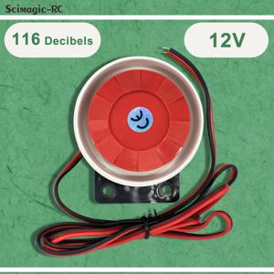 미니 알람 사이렌 오디오 도난 방지 부저, 하이 데시벨 보안 피에조 부저 알람 경적, DC 6-12V, 120db, 신제품