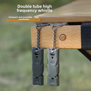 야외 조난 호루라기, 고주파 지진 구조 호루라기, 고득점 쉘 호루라기, 이중 튜브 폭발성 호루라기