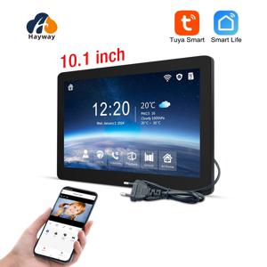4선 빌라 비주얼 인터콤 디스플레이 1080P IPS 화면은 TUYA에 대한 무선 WiFi 연결, 원클릭 잠금 해제 등을 지원합니다.