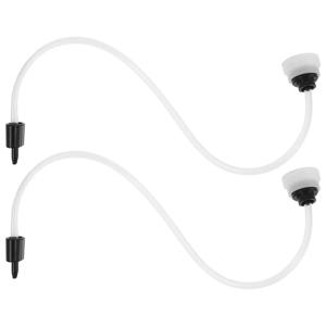 2Pcs 진공 실러 튜브 포장 용 유연한 호스 긴 저장 주방 부착 액세서리 호스 진공 실러 어댑터