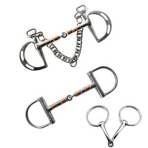 2025 새로운 말 비트 종마 훈련 비트 튼튼한 H 모양 훈련 비트 말 Snaffle 승마 Snaffle 승마 용