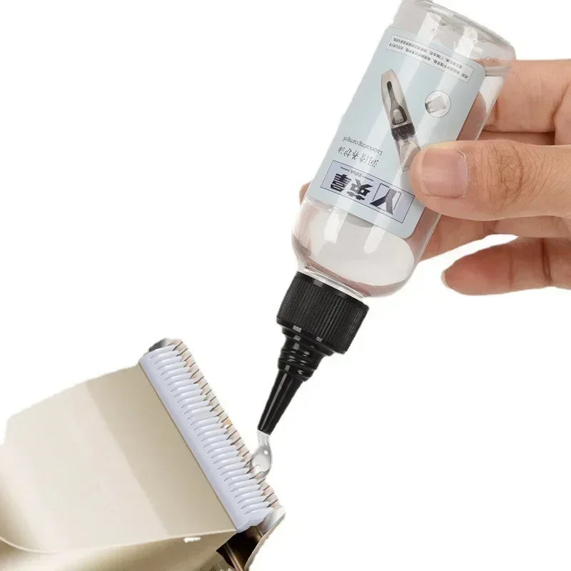 30-100ML 헤어 트리머 오일 클리퍼 수염 면도기 윤활제 클리퍼 용 이발사 오일 마찰 감소 무취 헤어 트리머 오일