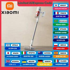 XIAOMI MIJIA 무선 진공 청소기 3, 녹색 서치라이트 260AW 흡입, 무선 휴대용 진공 청소기, 110000 RPM, 90분 런타임