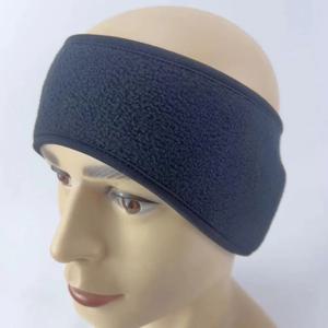 컴팩트 귀 보호 귀마개 조깅용 귀마개가 있는 겨울 폴라 플리스 포니테일 머리띠 미끄럼 방지 귀 보호