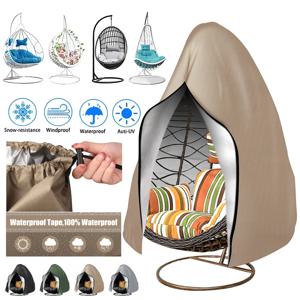 방수 파티오 매달려 계란 의자 커버 방풍 스윙 계란 의자 커버 지퍼와 조절 가능한 밑단 코드가있는 계란 의자 슬리퍼 커버