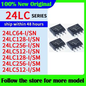 24LC512-I/SM 24LC256-I/SM 24LC128-I/SM 24LC512-I/SN 24LC256-I/SN 24LC128-I/SN 24LC64-I/SN 재고 있음 48시간 배송