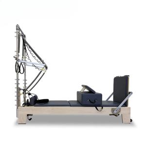 새로운 제품 메이플 우드 필라테스 리포머 (하프 타워 기능 포함) 요가 트레이닝용