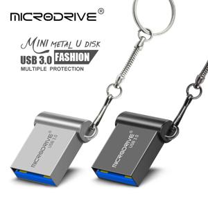 미니 USB 3.0 플래시 드라이브 펜 드라이브 16GB 64GB 32GB 펜 드라이브 USB 스틱 128GB 방수 메모리 스틱 실제 용량 USB 3.0 디스크