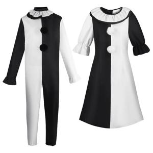 할로윈 호러 광대 코스프레 의상 소울 브레이크 캐릭터 롤플레잉 여성 전통 의상 무대 공연 의상