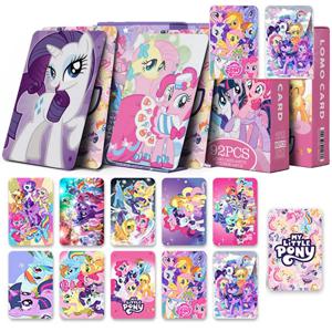 92장 마이 리틀 포니 수집용 카드 스티커 포함 트와일라잇 스파클 레인보우 대시 레어리티 플러터쉬 핑키 파이 선물