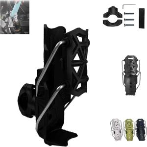 1 PCS 360도 조절 가능한 자전거 오토바이 핸들 바 컵 홀더 케이지 물병 MTB 도로 사이클링 ADV 오토바이 마운트