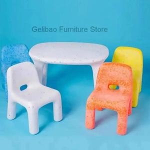 어린이용 책상 의자 세트 초등학교 교실용 소형 학교 책상 용품 어린이 방 가구