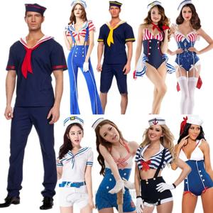 성인 여성 해군 공연복 바 테마 파티 코스프레 세일러복 원피스 해군 공연 의상
