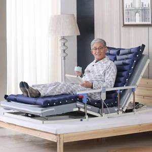 휴대용 등받이 및 다리 받침 전동 리프트 의료용 침대 등받이 인플레이터블 매트리스 포함