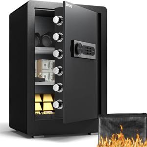 방화 방수 가방이 포함된 큐빅 피트 가정용 금고, 현금 문서 보관용 보안 금고, 디지털 키패드