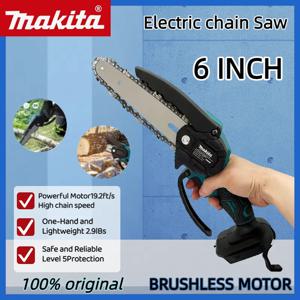 마키타 오리지널 미니 전기톱 18v 목공용 소형 휴대용 전기 6인치 벌목용 소형 휴대용 전기톱