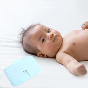 2개입 아기 물티슈 워머 휴대용 히터 프리미엄 ABS 소재 기저귀 교환용 편안한 물티슈 워머 히터 아기 샤워 선물