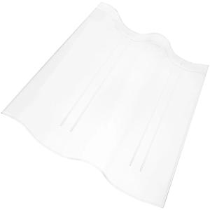 투명 온실 지붕 패널 아크릴 웨이브 패널 썬룸 식물 스탠드용 내구성 있는 야외 지붕재 정원 캐노피