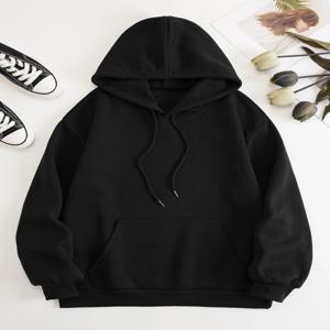 패션 남성 여성 후드 봄 가을 겨울 캐주얼 루즈 포켓 스웨트 남성 탑 솔리드 컬러 후드 티셔츠 남성