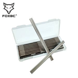 FOXBC 82mm 플레너 블레이드 Bosch DeWalt Metabo Makita Trend 및 Elu 목공 전동 공구 Accessorie 3-1/4 