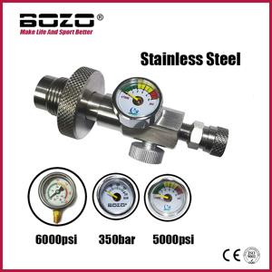 다이빙 HPA 충전 스테이션 DIN G5/8 충전 리필 스테이션 어댑터 충전기 스쿠버 스테인레스 스틸