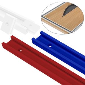알루미늄 합금 트랙 T 트랙, 30-50cm, 목공 마이터 게이지 가이드 슈트 T 슬롯, 톱 라우터 테이블 도구