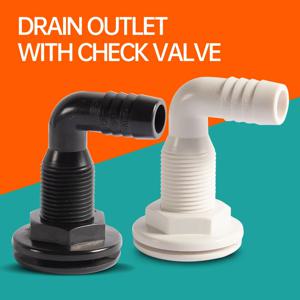 90 °   해양 배수구 요트 빌지 하수 보트 해양 액세서리 보트 트림 트림 야마하 제트 스키 가와사키 보트 펜더