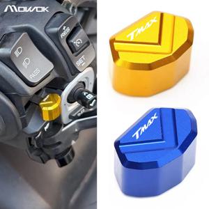 야마하 오토바이용 단추 방향 지시등 스위치 키 캡, TMAX Xmax Nmax T-Max 560 530 500 TMax530 SX DX TECH MAX TMAX560