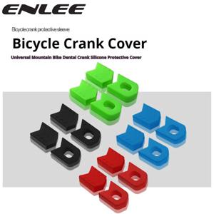 ENLEE 산악 자전거 크랭크 보호 커버 MTB 자전거 크랭크 세트 보호 크랭크 암 커버 유니버설 4pcs/1set