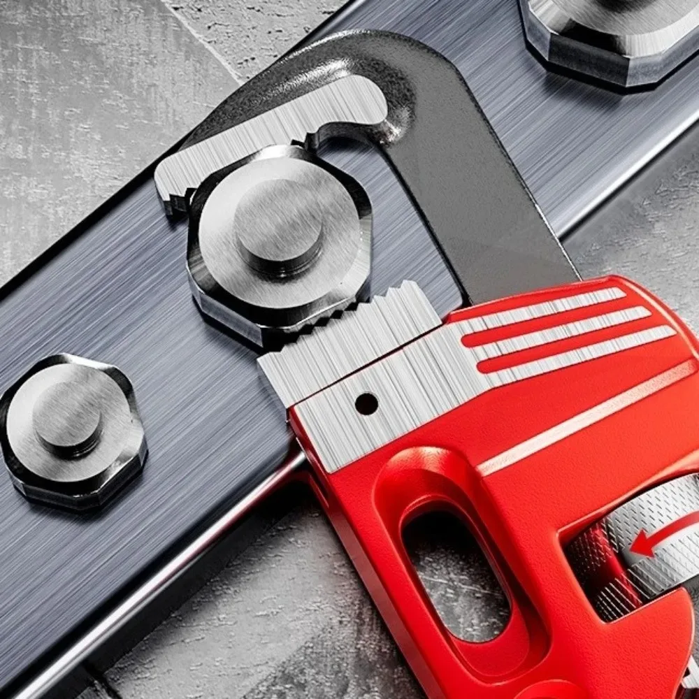 조정 가능한 파이프 렌치, 빠른 개방형 스패너, 파이프 수리 및 너트 제거를 위한 내구성 있는 배관 도구