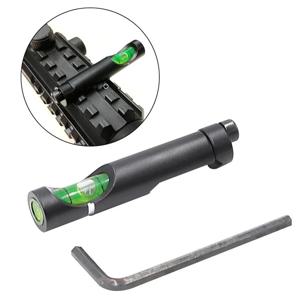 사냥 정신 버블 레벨 광학 스코프 마운트 11mm/20mm Picatinny 레일 Rifel 스코프 레벨링 도구 키트 사냥 액세서리