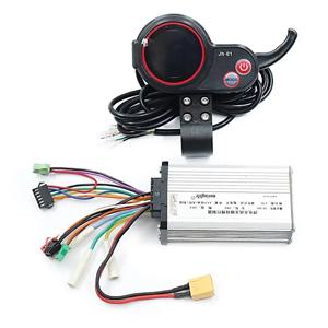 10 인치 전기 스쿠터 36V/48V JH-01 모터 컨트롤러 홀이 없는 지능형 브러시리스 계측기 디스플레이