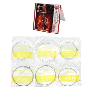 M MBAT 일렉트릭 기타 줄 실버, 스테인레스 와이어 니켈 합금 상처 악기 액세서리