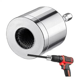 금속 구리 파이프 클리너 브러시 구리 파이프, 전원 드릴용 청소 브러시 ​​튜브 청소 브러시