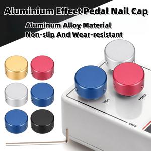 Miwayer 1/2/3Pcs 기타 효과 페달 손잡이 알루미늄 합금 풋 스위치 손잡이 (렌치 및 고정 나사 포함)/기타 페달 손잡이 액세서리 용