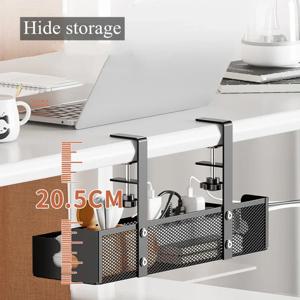 책상 아래 케이블 관리 트레이 1개, 드릴이 없는 강철 책상 케이블 정리함, 와이어 관리 트레이 케이블 관리 랙