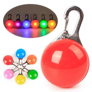 LED 발광 강아지 고양이 목걸이 빛나는 펜던트 애완동물 리드 야광 액세서리 밝은 목걸이 발광 목걸이 야간 안전 장식