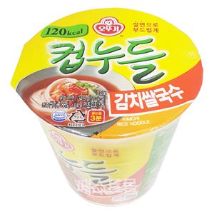 오뚜기 컵누들 김치쌀국수 컵면 34.8g