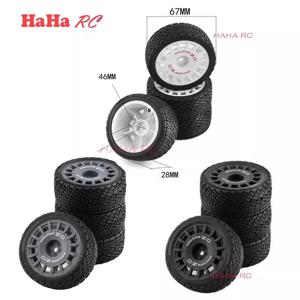 Tamiya TT01 TT02 XV01 TA06 PTG-2 HPI WR8 HSP 1/10 1/12 1/14 RC 자동차 업그레이드 부품 용 도로 타이어 휠의 RC 레이싱 카 타이어