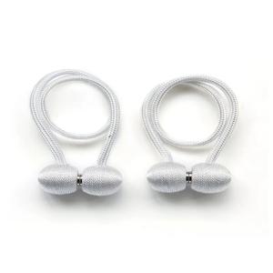 커튼 스트랩, 로프 버클, 커튼 버클, 침대 커튼 보관용 로프, 자석 타이 훅, 액세서리 2개