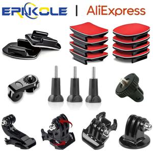 액션 카메라용 액세서리 키트 Gopro Insta360 AKASO SJCAM DJI 액션 액세서리용 퀵 릴리스 삼각대 어댑터 마운트 베이스