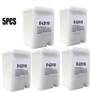 엡손 L3100 L3101 L3110 L3115 L3116 L3150 L3151 L3156 L3158 L3160 L3165용 5X 1830528 1749772 유지보수 박스 폐잉크 탱크