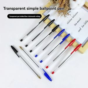 컴포트 볼펜, 중간 포인트, 1.0mm, 부드러운 필기 및 저널링용, 검정색/파란색/빨간색 잉크, 10/15개