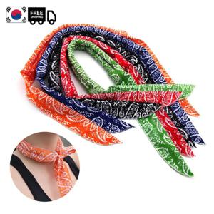 ????국내당일출고????무더위 아이스 쿨스카프 얼음스카프 아이스 머플러 쿨타올 등산 낚시 캠핑 애견